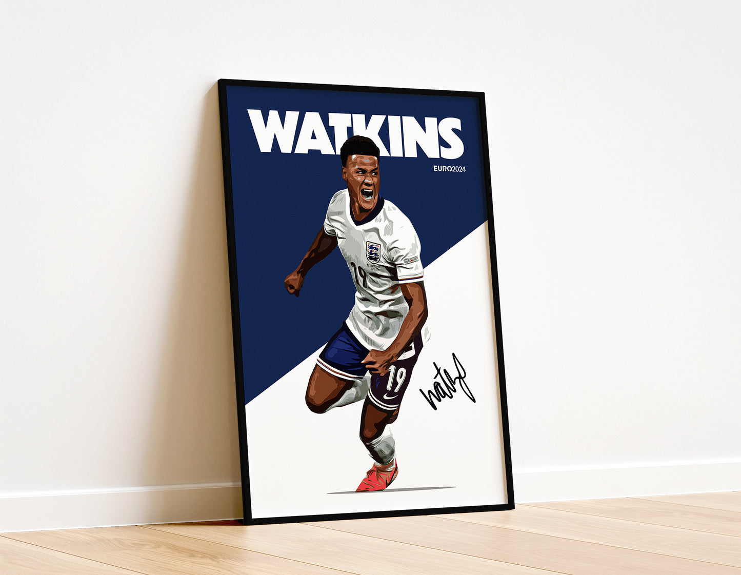 Euro 2024 - Ollie Watkins 4K Poster