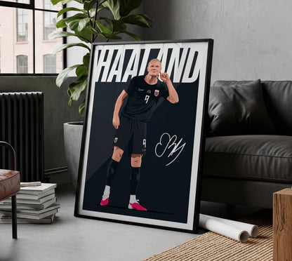 Erling Haaland (Norway) Poster