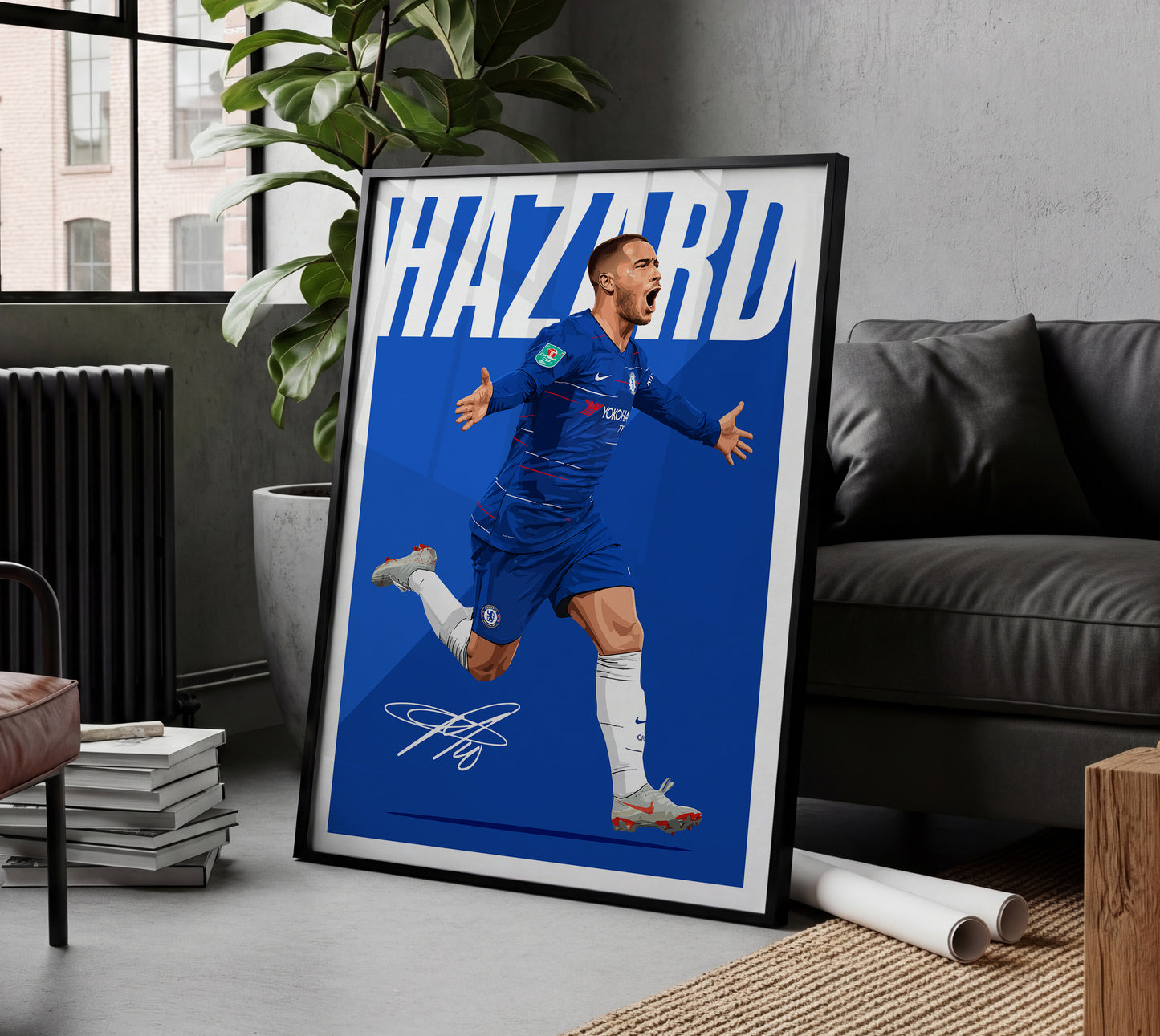 Eden Hazard Poster