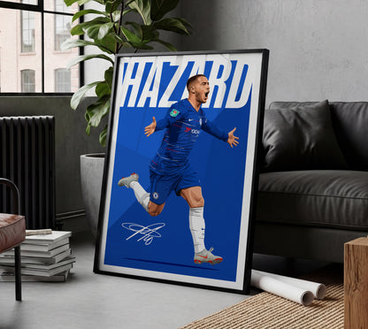 Eden Hazard Poster