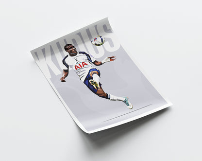 Mohammed Kudus 25/26 4K (Home) Poster