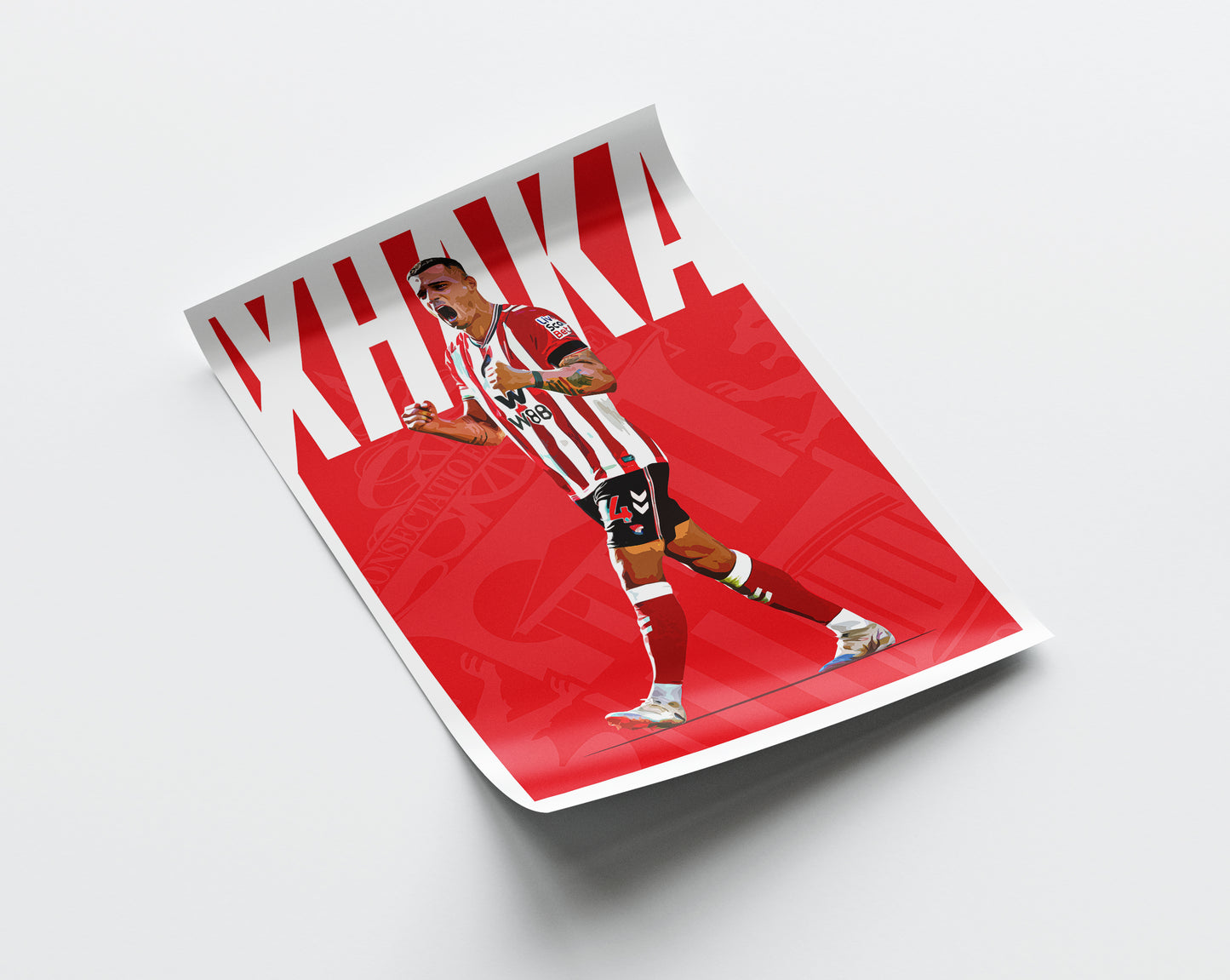 Granit Xhaka 25/26 4K (Home) Poster