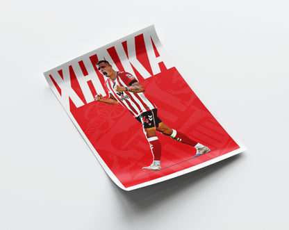 Granit Xhaka 25/26 4K (Home) Poster