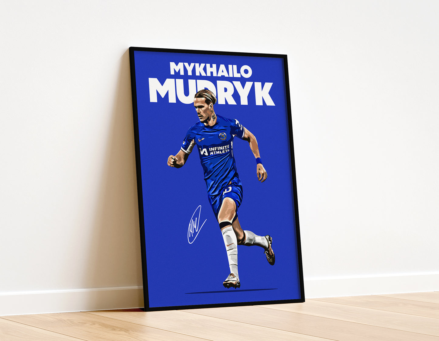 Mykhailo Mudryk 4K Poster