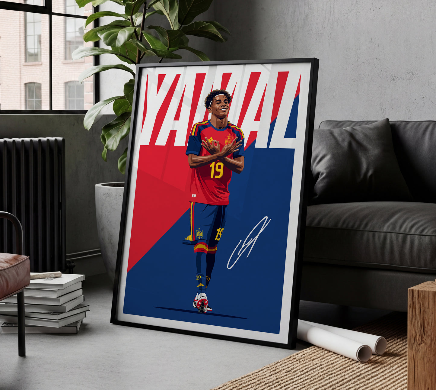 Lamine Yamal (Spain) Poster