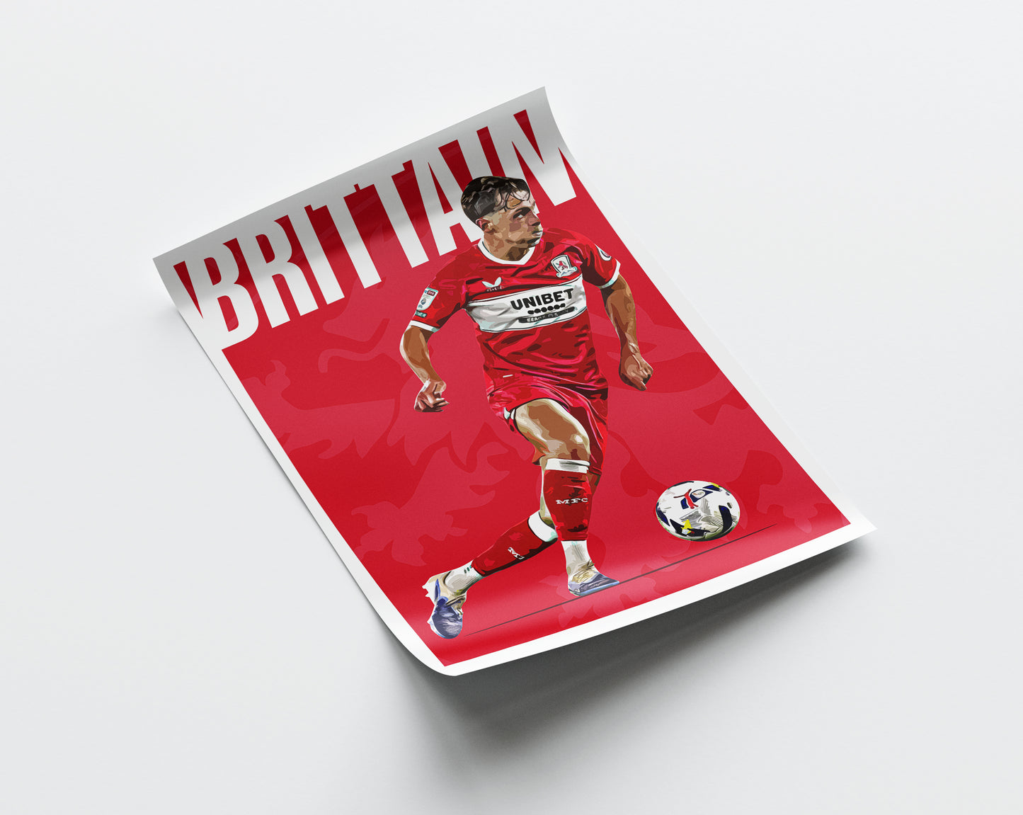 Callum Brittain 25/26 4K (Home) Poster