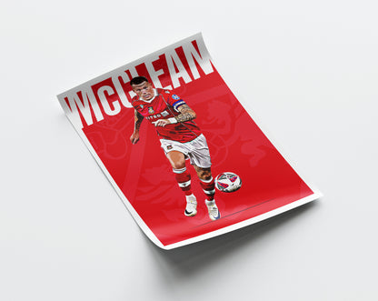 James McClean 25/26 4K (Home) Poster