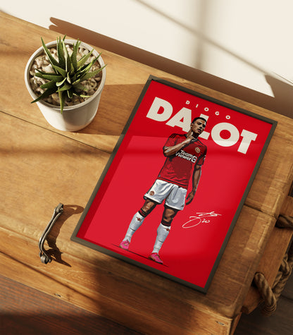 Diogo Dalot 4K Poster