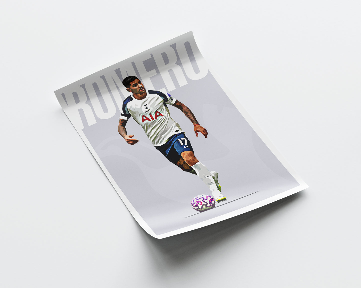 Cristian Romero 25/26 4K (Home) Poster