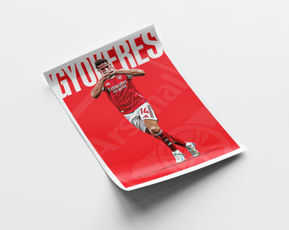 Viktor Gyokeres 25/26 4K (Home) Poster