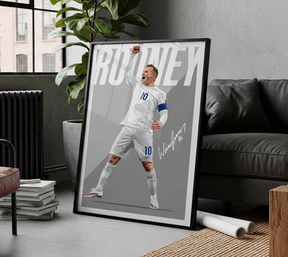 Wayne Rooney (England) 2016 Poster