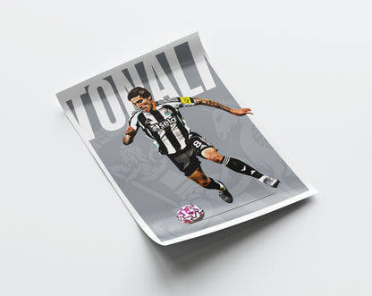 Sandro Tonali 25/26 4K (Home) Poster