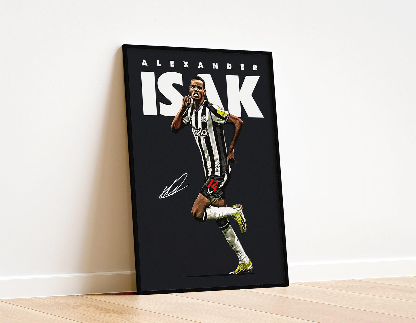 Alexander Isak 4K Poster