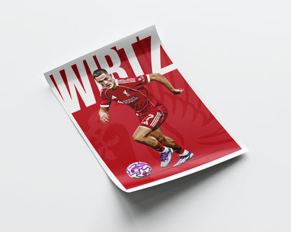 Florian Wirtz 25/26 4K (Home) Poster