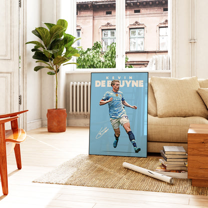 Kevin De Bruyne 24/25 4K Poster