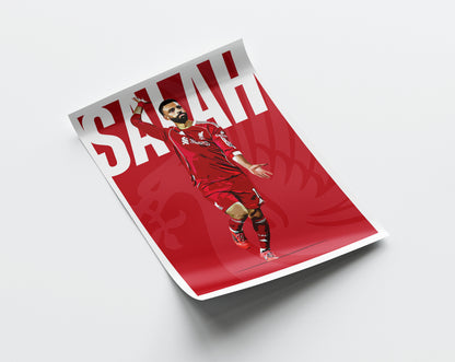 Mo Salah 25/26 4K (Home) Poster