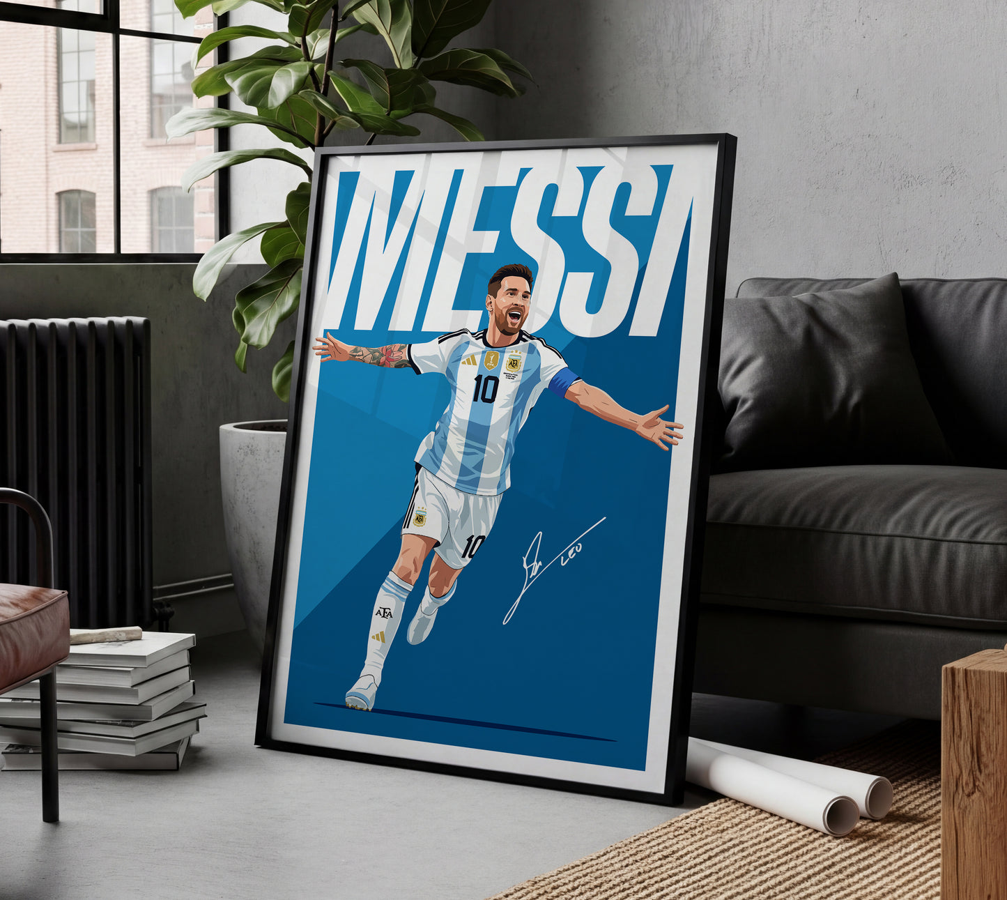 Lionel Messi (Argentina) Poster