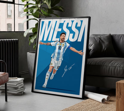 Lionel Messi (Argentina) Poster