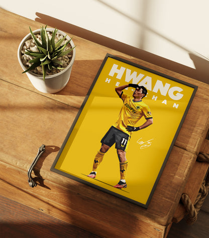 Hwang Hee-chan 4K Poster