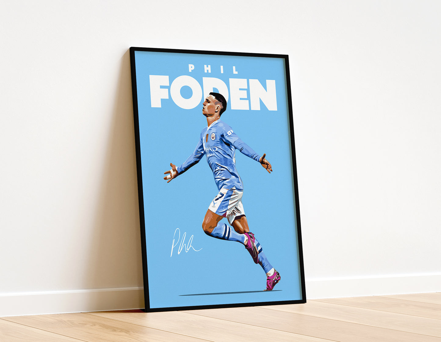 Phil Foden 4K Poster