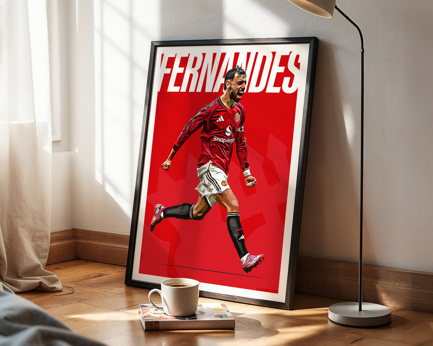 Bruno Fernandes 25/26 4K (Home) Poster