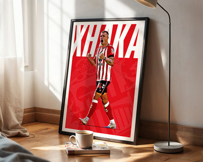 Granit Xhaka 25/26 4K (Home) Poster