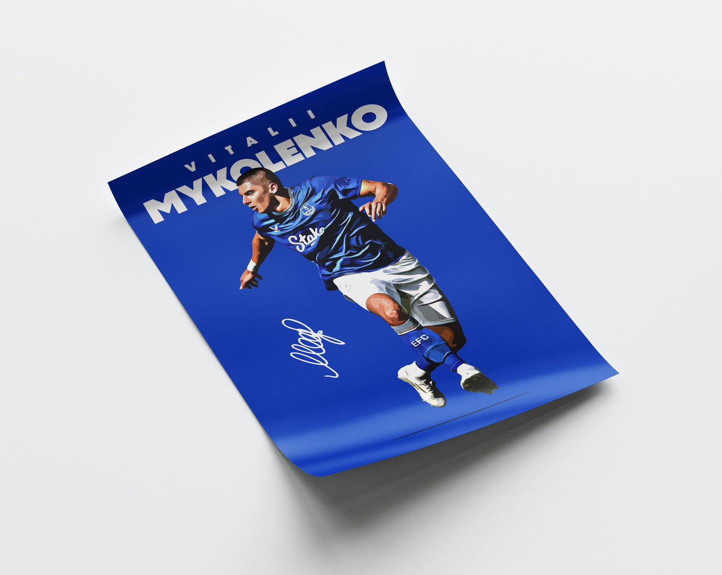 Vitalii Mykolenko 24/25 4K Poster