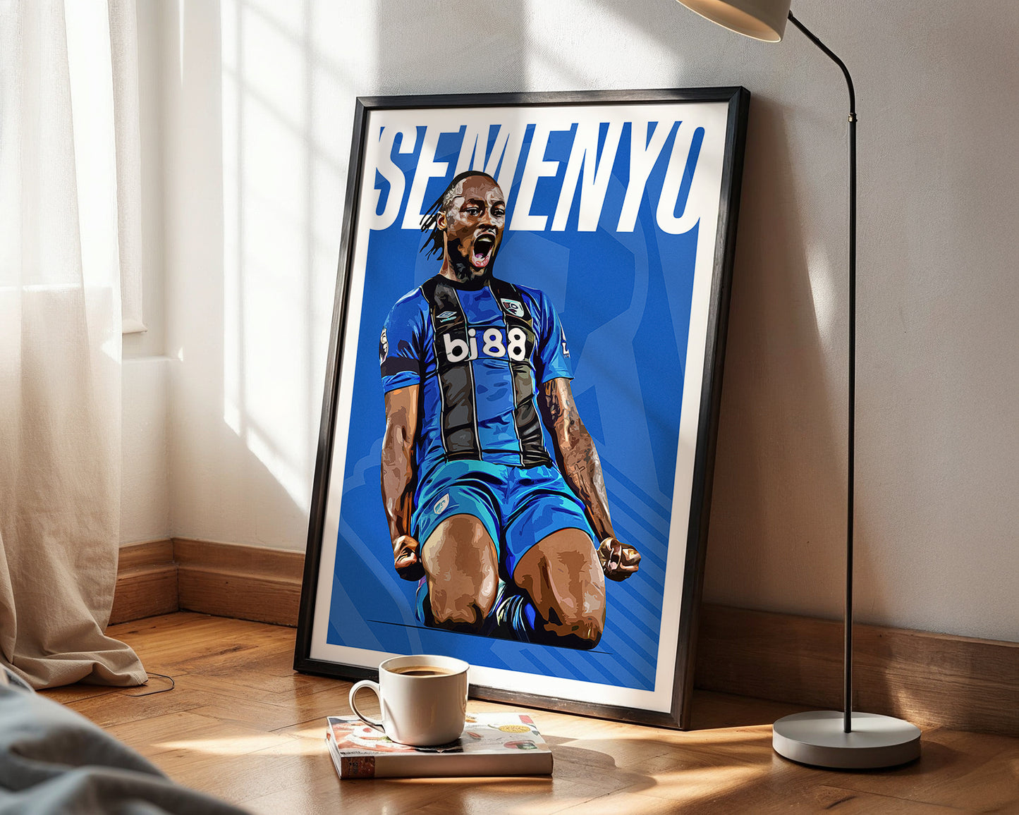 Antoine Semenyo 25/26 4K (Away) Poster