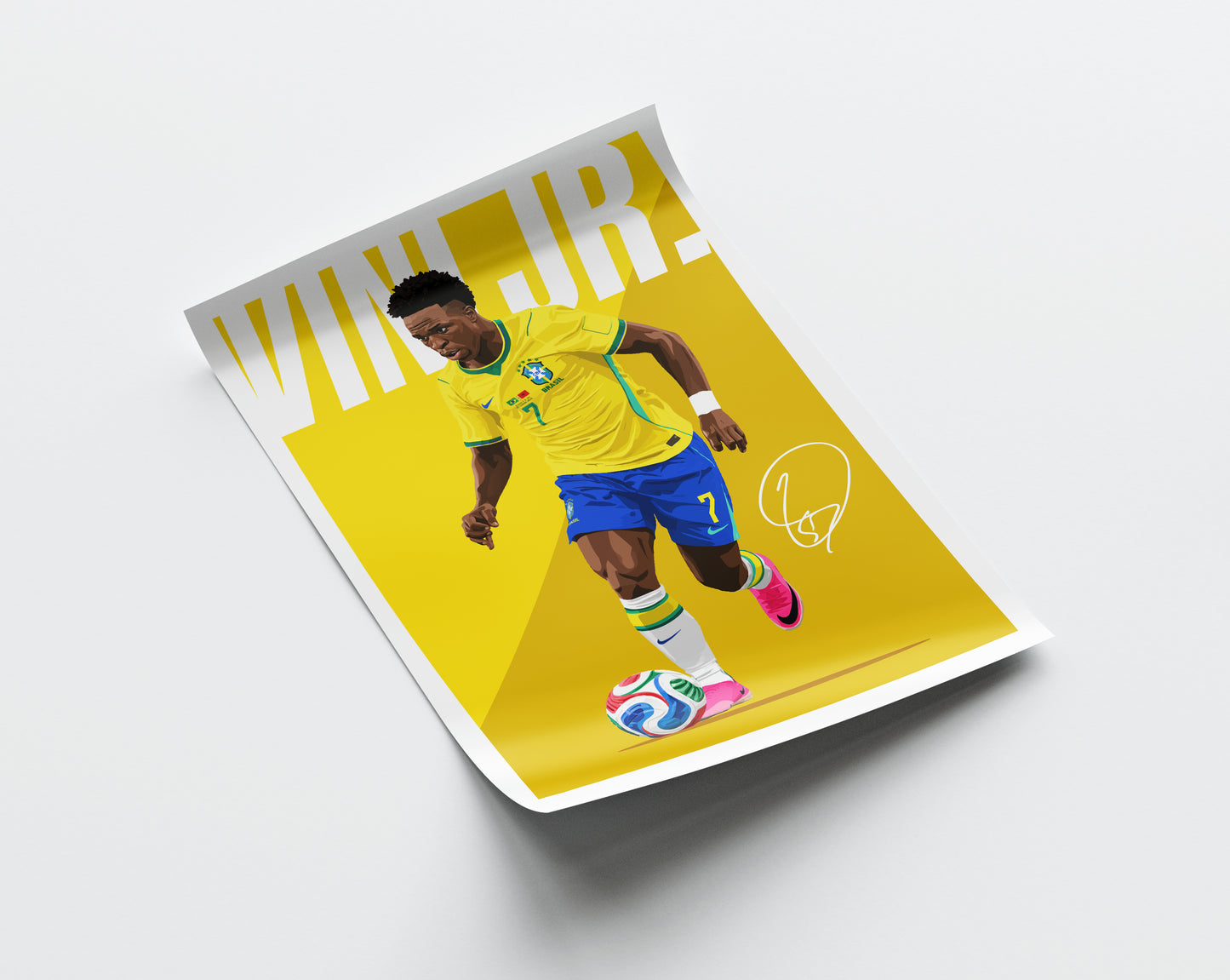 Vinicius Junior (Brazil) Poster
