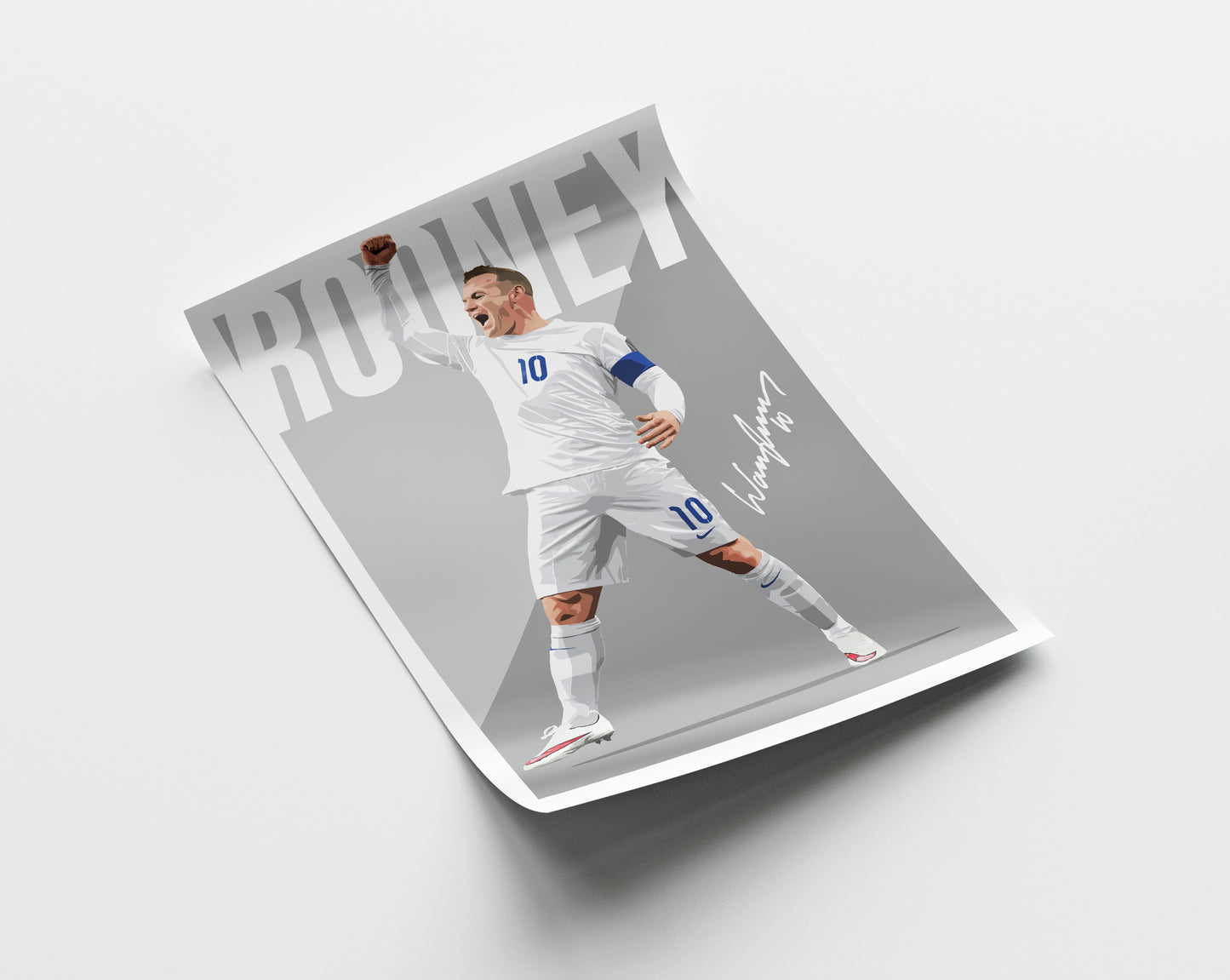 Wayne Rooney (England) 2016 Poster