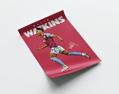 Ollie Watkins 4K Poster