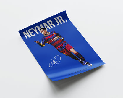 Neymar Jr. 4K Poster