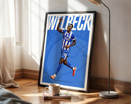 Danny Welbeck 25/26 4K (Home) Poster