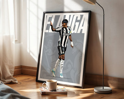 Anthony Elanga 25/26 4K (Home) Poster