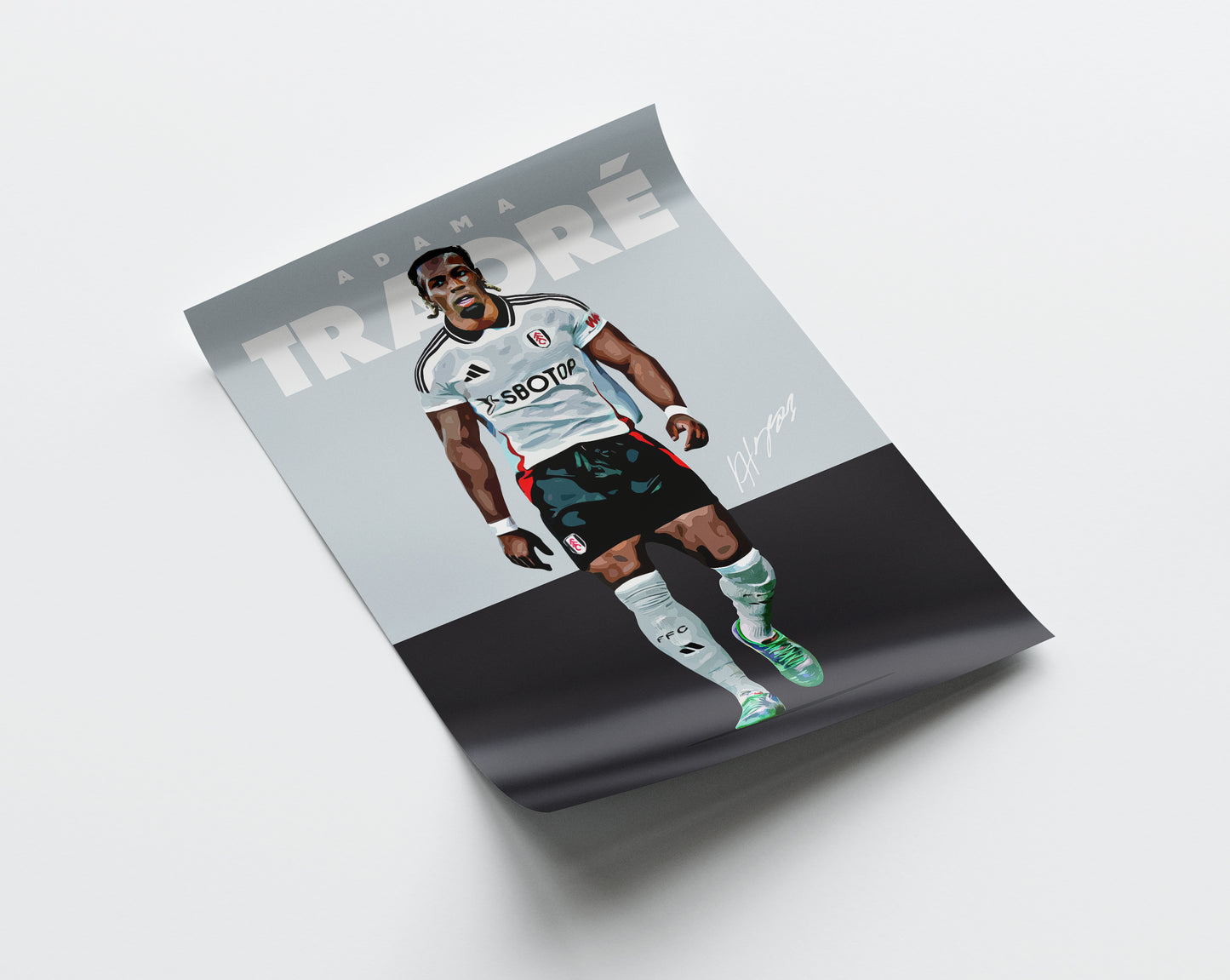 Adama Traore 24/25 4K Poster