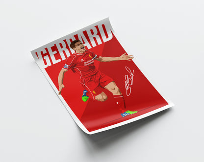Steven Gerrard Poster