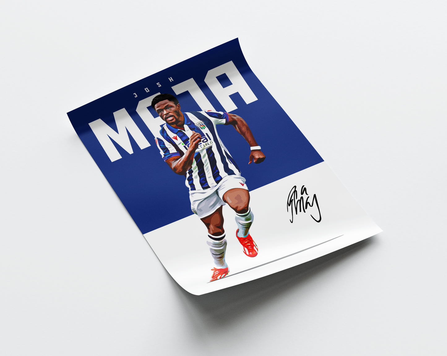 Josh Maja 24/25 4K Poster