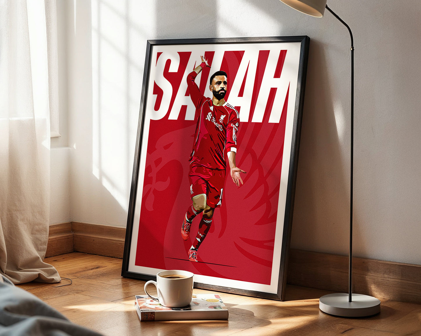 Mo Salah 25/26 4K (Home) Poster