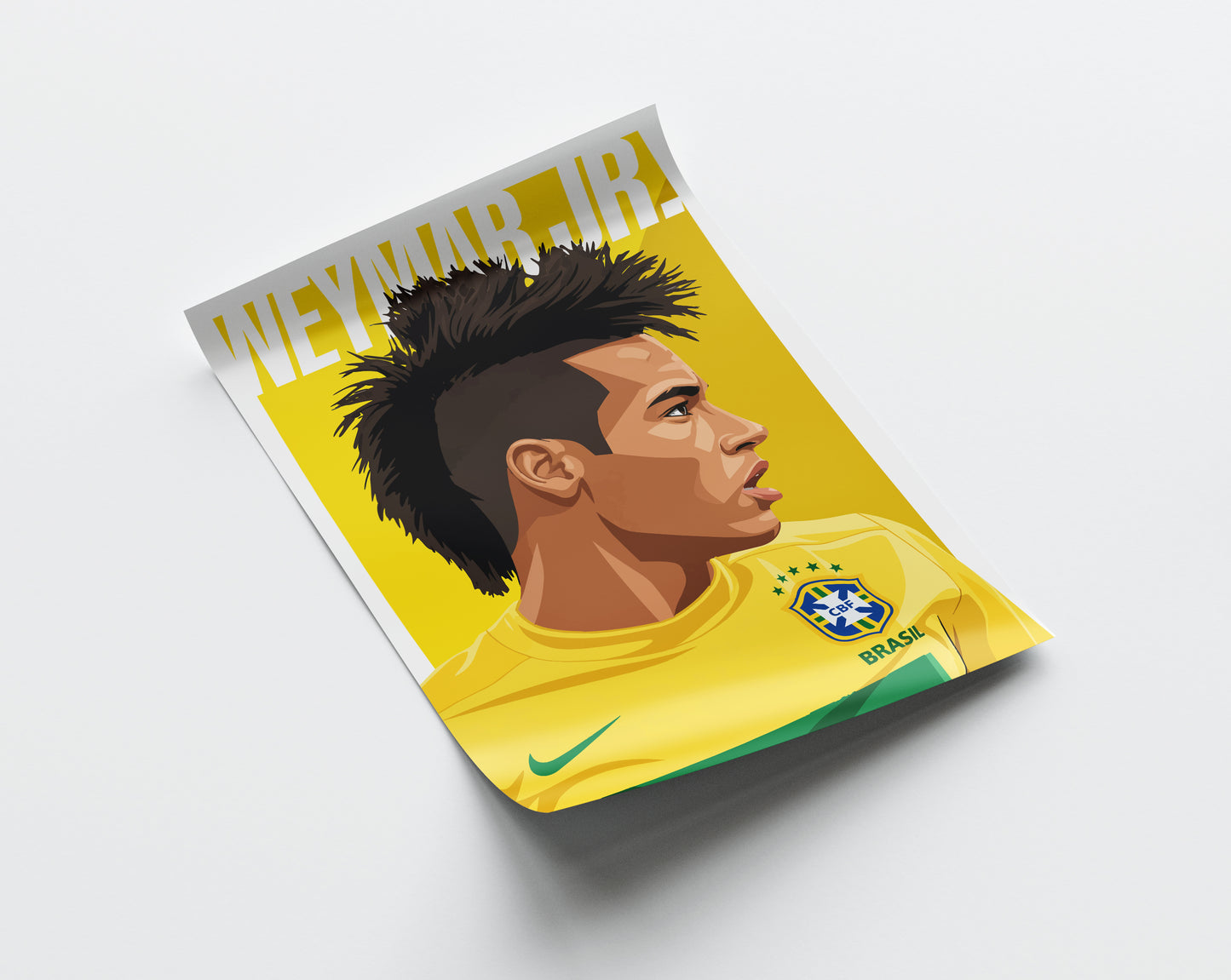 Neymar (Brazil) 2011 Poster