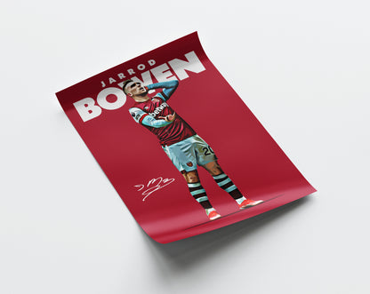 Jarrod Bowen 4K Poster