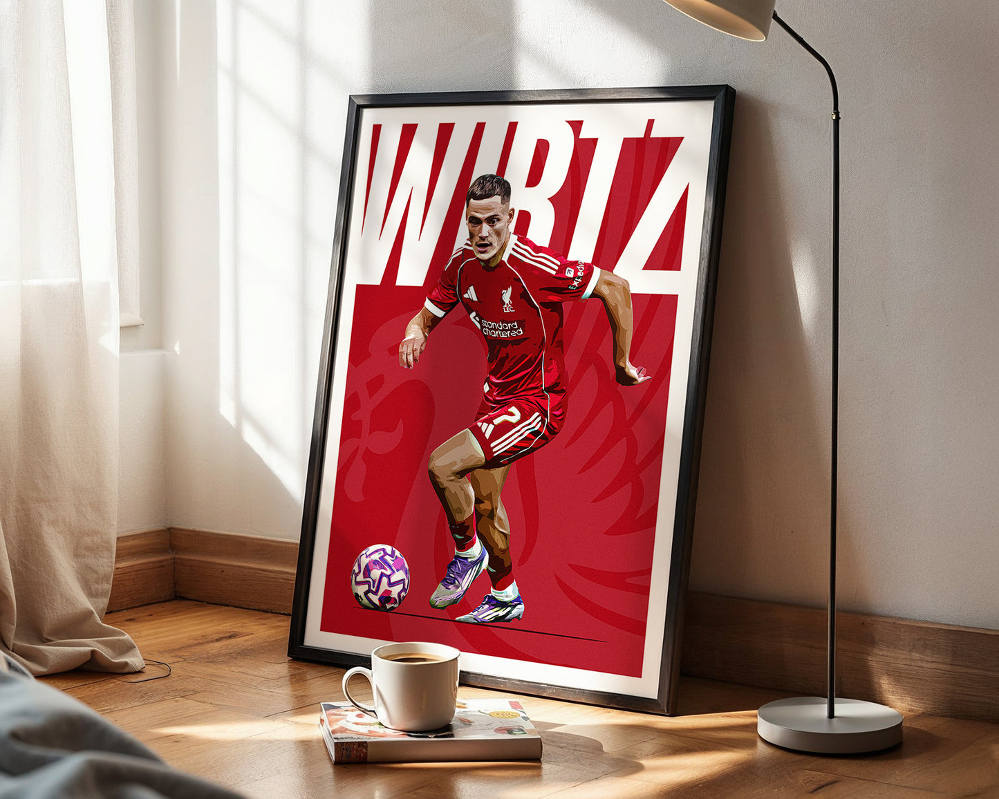 Florian Wirtz 25/26 4K (Home) Poster