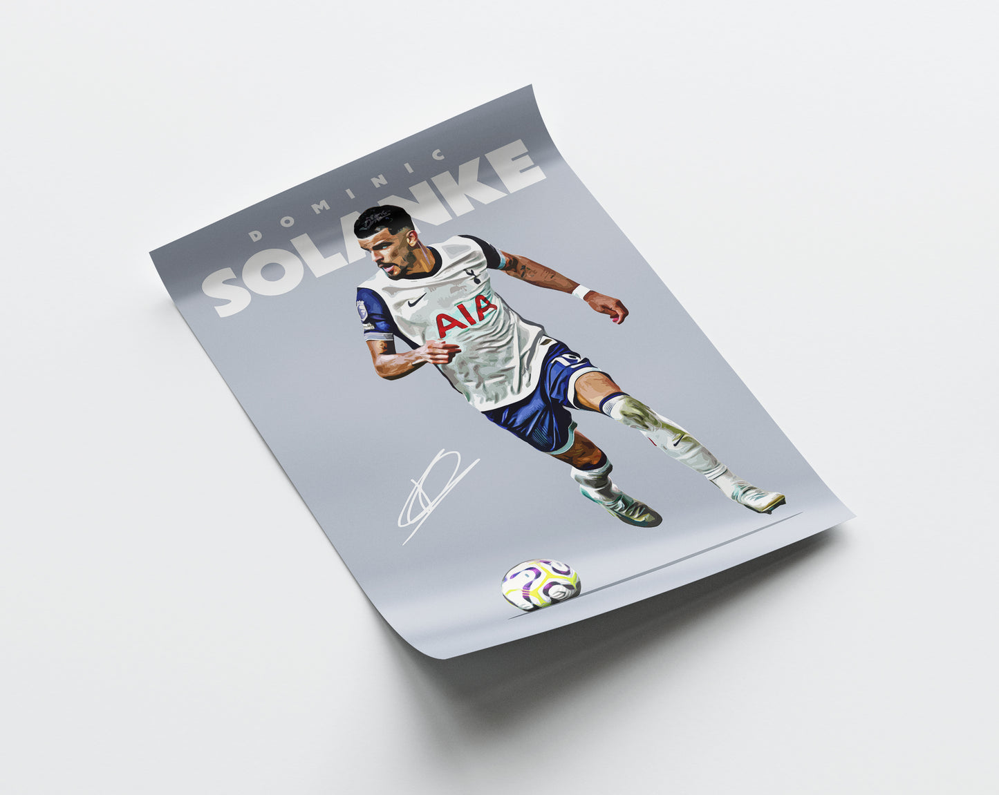 Dominic Solanke 24/25 4K Poster