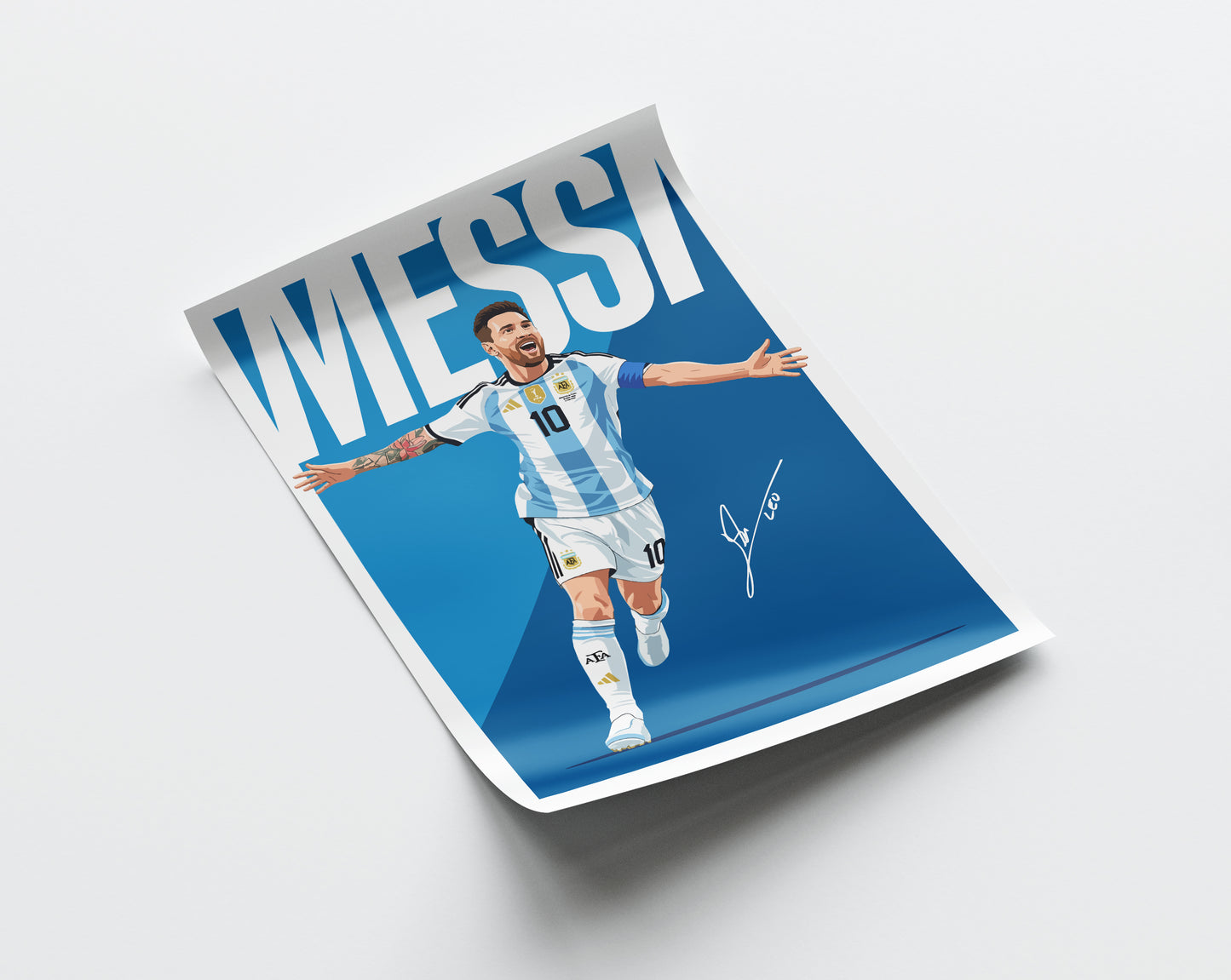 Lionel Messi (Argentina) Poster