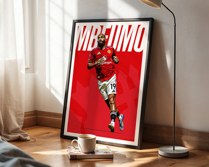 Bryan Mbeumo 25/26 4K (Home) Poster