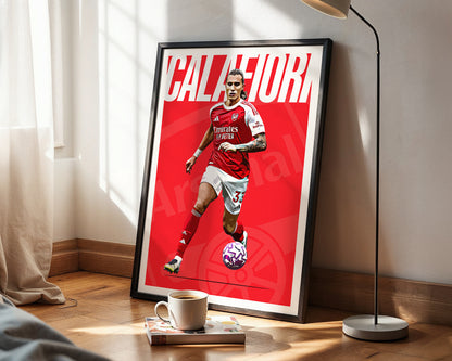 Riccardo Calafiori 25/26 4K (Home) Poster