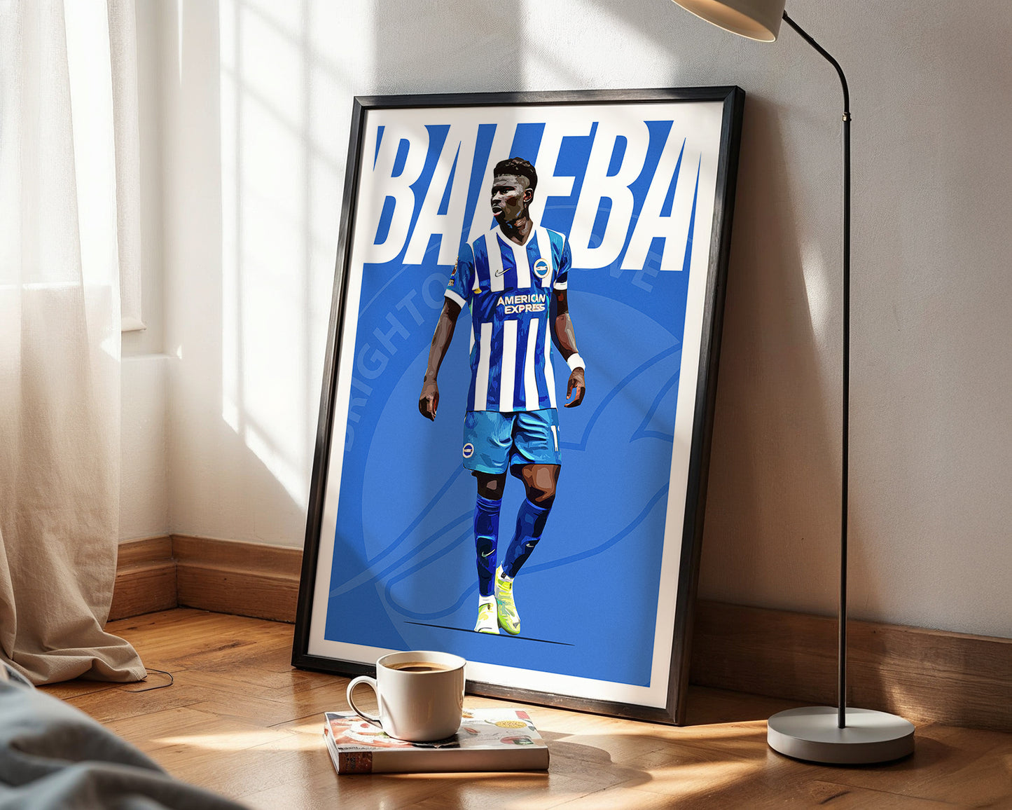 Carlos Baleba 25/26 4K (Home) Poster