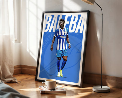 Carlos Baleba 25/26 4K (Home) Poster
