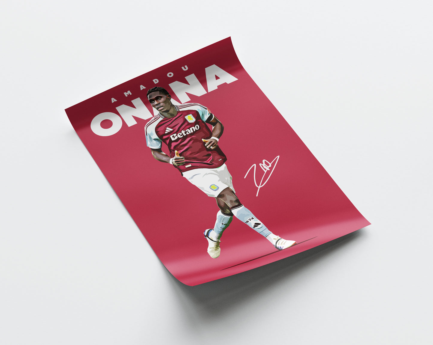 Amadou Onana 24/25 4K Poster