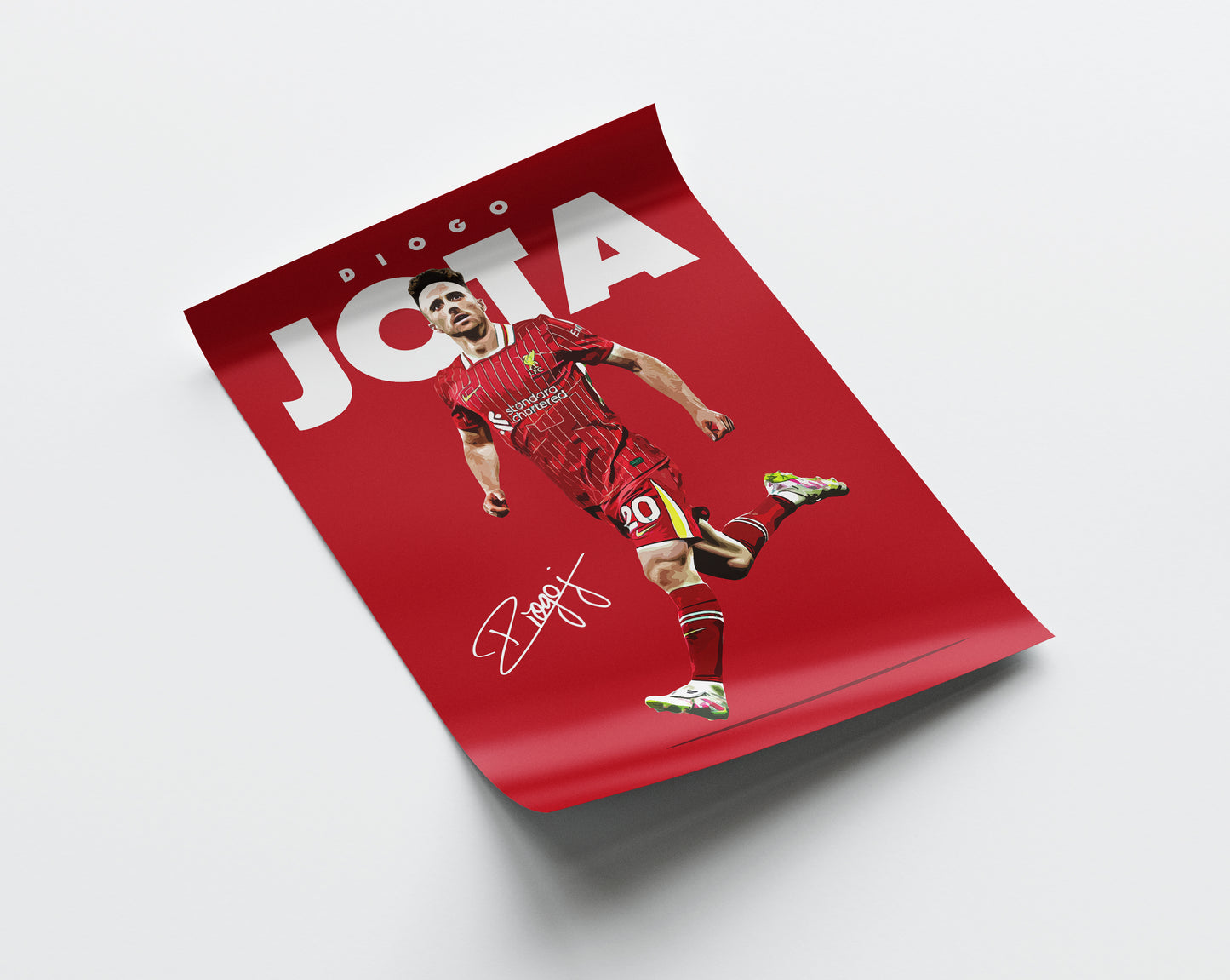 Diogo Jota 24/25 4K Poster
