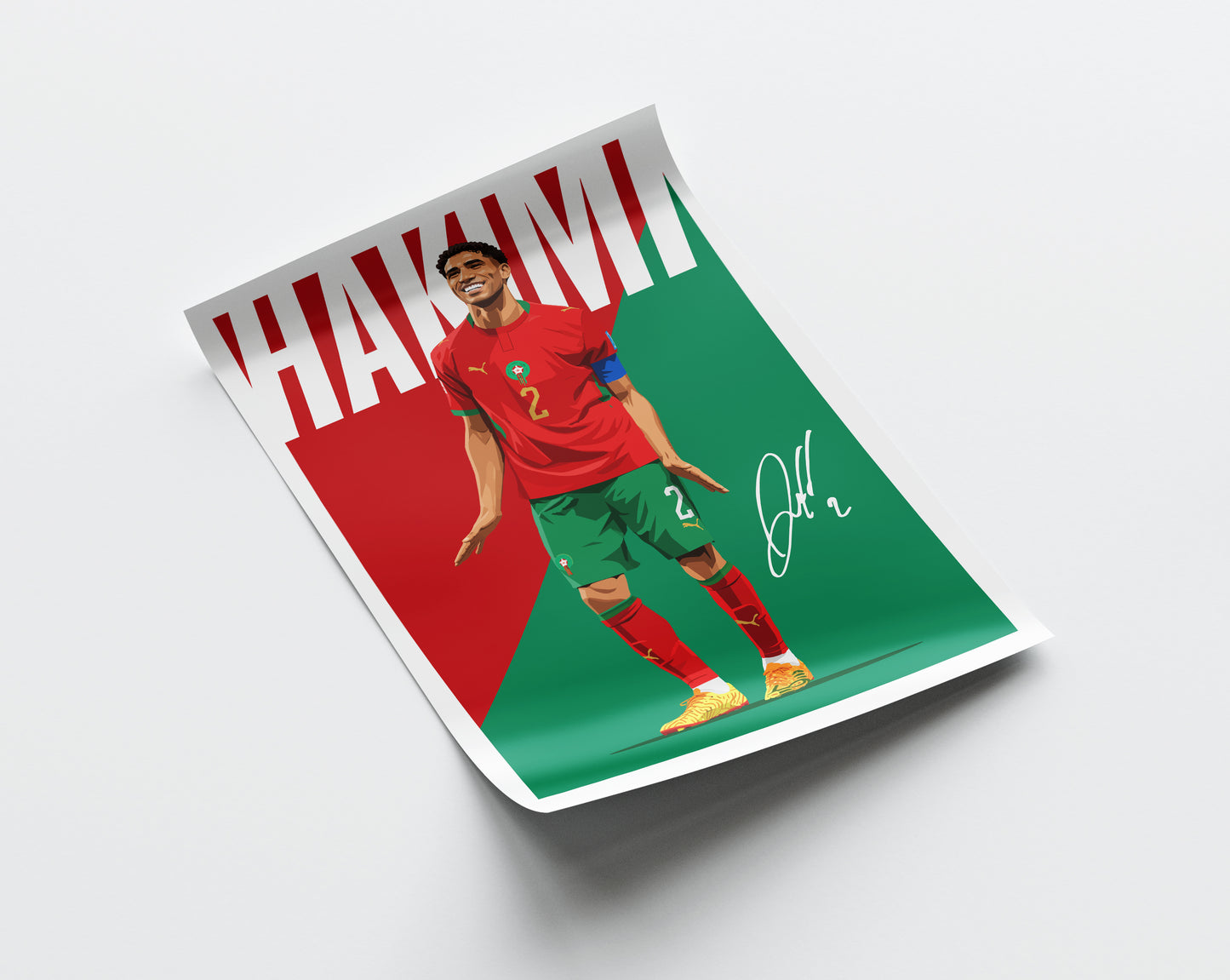 Achraf Hakimi (Morocco) Poster